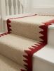 Handwoven Wool Stair Runner | Custom Natural Hallway Carpet, | Runner Rug in Rugs by Evergreen Carpets. Item composed of wool in boho or minimalism style
