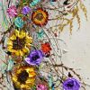 Circle of Happiness - Original Acrylic Painting | Oil And Acrylic Painting in Paintings by DaggArt