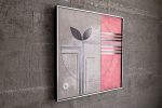 ENCODE: Bloom, Go + Grow | Wall Sculpture in Wall Hangings by Heather Hancock | Chicago IL. USA in Chicago. Item made of concrete with glass