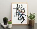 AANNTT 1 | Oil And Acrylic Painting in Paintings by Philippe Halaburda. Item composed of paper and synthetic