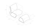Esker Chair + Ottoman | Lounge Chair in Chairs by Model No.
