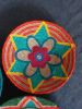 Modern Boho Wall Decor Baskets | Decorative Plate in Decorative Objects by Sarmal Design. Item made of bamboo with cotton works with boho & contemporary style