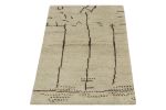 Rug & Kilim's Moroccan Contemporary Rug in Beige & Brown | Area Rug in Rugs by Rug and Kilim