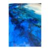 'RIVER' - Luxury Epoxy Resin Abstract Artwork | Oil And Acrylic Painting in Paintings by Christina Twomey Art + Design. Item made of synthetic