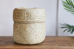 Tambor | Medium Organizational Basket | Storage Basket in Storage by Tierra y Mano. Item made of fiber