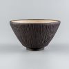 Handmade Carved Bowl Saphine Corolis | Dinnerware by Svetlana Savcic / Stonessa. Item composed of stoneware compatible with japandi style