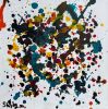 "Abstract Illusions" | Oil And Acrylic Painting in Paintings by Shirly Maimom Art. Item made of canvas works with contemporary & art deco style