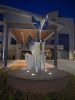 Yip Yip Yip | Public Sculptures by John Randall Nelson | Courtyard by Marriott Petaluma Sonoma County in Petaluma
