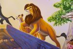 Lion King mural | Murals by Neil Wilkinson-Cave. Item made of synthetic