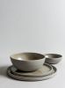 Stoneware Dinner Plates "Concrete" | Dinnerware by Creating Comfort Lab. Item made of ceramic