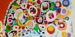 "Intention" | Oil And Acrylic Painting in Paintings by Darlene Watson Abstract Artist. Item made of canvas with synthetic