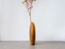 Kva Modern Wooden Vase Midi - Naturel Kayın | Vases & Vessels by Foia. Item made of wood works with boho & contemporary style