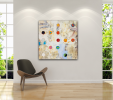 Abstract Original Painting "Untitled 55" | Oil And Acrylic Painting in Paintings by Carolina Alotus. Item composed of canvas and synthetic