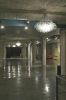 cedez le passage | Chandeliers by Eric Sauvé | Usine C in Montréal. Item composed of metal & glass