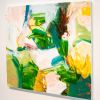 Wild Backyard | Oil And Acrylic Painting in Paintings by Michael Rich. Item made of canvas works with mid century modern & contemporary style