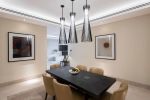 Tratto marble wall texture | Tiles by Lithos Design | Kempinski Hotel Muscat Oman in Muscat. Item made of marble