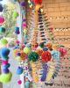 Kinetic Paper Chandelier / Mobile "FUN" | Sculptures by Paula Hartmann. Item composed of paper and fiber