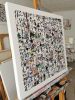 Praying for the world - Original mixed media painting | Mixed Media by Xiaoyang Galas. Item composed of synthetic compatible with minimalism and contemporary style
