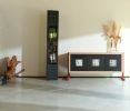 Valentine Credenza | Storage by Oxford Street Furniture. Item made of oak wood with brass