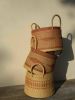 Natural Fiber Floor Soro Basket 3 | Storage Basket in Storage by AKETEKETE. Item made of fiber compatible with boho and minimalism style