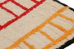 Vintage Moroccan Runner with Polychromatic Geometric Pattern | Area Rug in Rugs by Rug and Kilim