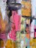 "Modern Pastoral" | Oil And Acrylic Painting in Paintings by Shirly Maimom Art. Item composed of canvas in contemporary or art deco style