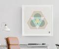 Portal | Prints by Kirsten Ulve. Item made of paper works with minimalism & mid century modern style