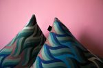 FIBONACCI LARGE SQUARE CUSHION IN WOOL | Pillows by Knapp Textiles