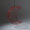 Studio Stirling - Lucky Bean at Design Joburg 2022 | Swing Chair in Chairs by Studio Stirling | Sandton Convention Centre in Sandton. Item made of steel & leather compatible with minimalism and modern style