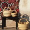Kilika Check Check Baskets | Storage Basket in Storage by AKETEKETE. Item made of fiber works with boho & minimalism style