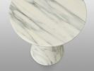 Pawn Marble Side Table | Tables by ETAMORPH. Item composed of marble compatible with contemporary and coastal style