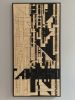 Figurative - Beige and Black | Wall Sculpture in Wall Hangings by Fault Lines by Matthias de Vogel | Bazar Noir in Berlin. Item made of fiber