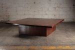 Brown Oak Square Coffee Table | Tables by NO AGE FURNITURE STUDIO