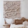 Knotted Wall Art Commission | Macrame Wall Hanging in Wall Hangings by Ranran Design by Belen Senra. Item composed of fiber in contemporary style