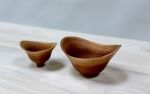 Wood-turned Open and Closed Vessels/Bowls | Decorative Bowl in Decorative Objects by Wooden Imagination. Item made of wood works with contemporary & coastal style