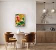 "Don't rain on my parade" / 24x30 Original Abstract Painting | Oil And Acrylic Painting in Paintings by Jill Johnson. Item made of canvas compatible with minimalism and contemporary style