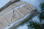 Permeable Surface | Wall Hangings by Gabriela Lupescu. Item made of wood & cotton compatible with boho and minimalism style