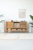 JAMM - Record player stand, made of solid oak wood | Sideboard in Storage by Mo Woodwork | Stalowa Wola in Stalowa Wola. Item composed of oak wood