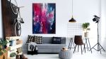 Heart Opener | Mixed Media by Deb Chaney Contemporary Abstract Artist. Item made of canvas