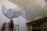 Catenary Galaxy (Iteration 2) | Sculptures by Katy Ann Gilmore | Azusa Pacific University in Azusa. Item composed of synthetic