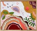 Morning Walk | Tapestry in Wall Hangings by Pi Williams. Item composed of linen