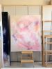"On a cloud" | Oil And Acrylic Painting in Paintings by Lina Vonti. Item composed of cotton in contemporary or modern style