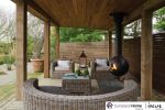 Bathyscafocus Outdoor Wood Fireplace | Fireplaces by European Home | 30 Log Bridge Rd in Middleton. Item composed of steel