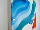 Vav 02 | Oil And Acrylic Painting in Paintings by Claire Desjardins. Item made of canvas