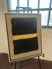 Luxury Gold and Carbon Painting on Spanish Linen Minimalist | Oil And Acrylic Painting in Paintings by RGB Fine Art. Item composed of canvas in minimalism or contemporary style