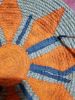 Orange Wall Llate Set of 5 Pieces | Ornament in Decorative Objects by Sarmal Design. Item composed of cotton and synthetic in boho or contemporary style