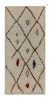 1950s Vintage Azilal Moroccan runner rug with Beige-Brown | Area Rug in Rugs by Rug and Kilim