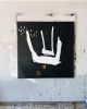 Dive - Acrylic Painting on Canvas | Oil And Acrylic Painting in Paintings by Michael O'Guinn. Item composed of canvas and synthetic in industrial style