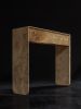 Console Hallway table in solid wood and marble | Console Table in Tables by Manuel Barrera Habitables. Item made of oak wood & marble compatible with minimalism and contemporary style