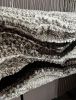 Wool Wall Tapestry in Earthy Neutrals “Organic Flow” | Wall Hangings by Tissage Sauvage. Item made of wood with cotton works with boho & contemporary style